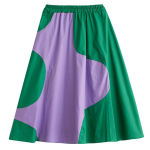 XITAO Contrast Color Patchwork A-line seelikud lahtised vabaaja uus DMJ3860 One Size must