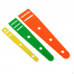 3 t&uuml;kki plastist elastsed juhikud, libisemine, keermestus 7,5 mm, 8,7 mm ja 10 mm keermestuskumm/lint/kott