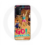 Coque pour Oppo A74 5G Poursuis Tes R&ecirc;ves Lupe Mia et &Aacute;lvaro Go! Live Your Way