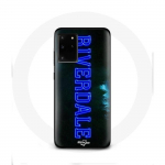 Samsung Galaxy S11 Plus Riverdale'i seeria logo sinine &uuml;mbris