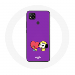 Coque pour Xiaomi Redmi 9C BTS Bangtan Sonyeondan BT21 Tata V Chimmy Jimin