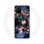 Coque pour Vivo Y21s 2021 / Y21 2021 Tanjiro Nezuko et Inosuke Slayer Kimetsu no Yaiba Manga