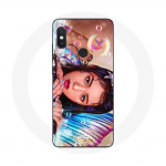 &Uuml;mbris Xiaomi Redmi Note 5 AI kahe kaameraga Blackpink Jisoo plakat Fanart