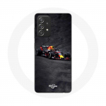 Coque pour Samsung Galaxy A52 Formule 1 Max Verstappen F1 noir rouge et jaune