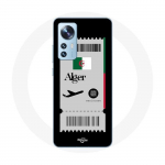 Coque pour Xiaomi Mi 12 / 12X Billet d'avion Alger
