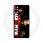 &Uuml;mbris Xiaomi Redmi Note 5 AI kahe kaameraga La casa de papel Dali maskide jaoks