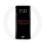 &Uuml;mbris Samsung Galaxy S8 Plus Stranger Things Plakati Logo H&auml;id j&otilde;ule