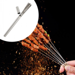 Grillvardad, lamedad grillvardad, 50 t&uuml;kki, korduvkasutatavad koos hoiutoruga kabob 30cm