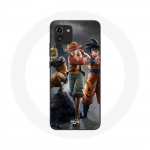 Coque pour Samsung Galaxy A03 Sangoku naruto Luffy one piece Dragon Ball z 3D Anime manga - Maniacase