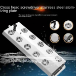 T&ouml;&ouml;stuslik 10 peaga pihusti ultraheli udu tekitaja difuusor udu &otilde;huniisutaja purskkaev tiik pihusti kasvuhoone h&uuml;dropoonika