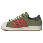 Teismelised mutantninja kilpkonnad x adidas Superstar Shell-Toe Unisex tossud Roheline Craft-Green Pantone IF9280 40⅔ gray