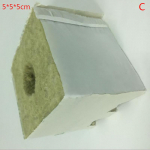 Kivivillakuubikud Ventilatiivne h&uuml;dropooniline kasvatamine Kivivillakuubikute mullata kultiveerimine C 5*5*5cm