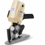 Elektriline p&ouml;&ouml;rlev kangal&otilde;ikur, kaheksanurkne teraga riidel&otilde;ikur Elektrilised k&auml;&auml;rid automaatse teritajaga mitmekihilise vaiba naha jaoks YJ-100A