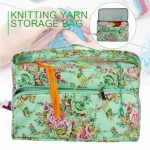 Heegeldamine kudumise hoiukott l&otilde;ngakonksuga kudumisvardad villane karp