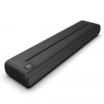 Kaasaskantav printer juhtmevaba tindita printer toetab 8,26 x11,69 termopaberiprinterit BT must