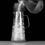 Cold Brew Coffee Maker Iced with Spout Simple Leak Lid Clean 50.72 oz