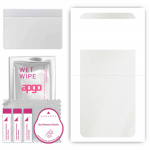 apgo Protective Skin Sticker for the back compatible with Xiaomi M4 5G, Wrap Film, Foil, Vinyl - Pattern Matte Transparent