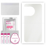 apgo Protective Skin Sticker for the back compatible with OnePlus 11 5G, Wrap Film, Foil, Vinyl - Pattern Matte Transparent