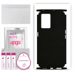 apgo Protective Skin Sticker for the back+sides compatible with Realme GT Neo3, Full Wrap Film, Foil, Vinyl - Pattern Matrix