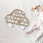 Baby Travel Pillow Positioning Pad Comfortable Mattress Sleeping white valge