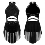 Lastele, t&uuml;drukutele, l&uuml;&uuml;riline tantsukleit, p&auml;itsetega kael, s&auml;delev kivist v&auml;ljal&otilde;ige seljata balletitrikood, esinemiskost&uuml;&uuml;m 13-14 Years