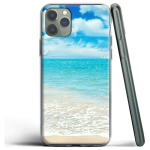 Blue Sea Waves Ocean silikoon&uuml;mbris Apple iPhone 12 Mini 11 Pro SE XS X XR Max 8 7 6S 6 Plus 5S jaoks for Iphone 11 aero sinine v&auml;rv