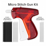 Sildip&uuml;stoli komplekt Mini Stitch Tool Mikro&otilde;mblusp&uuml;stol r&otilde;ivaste parandamiseks Teppimis&otilde;mblus Sildip&uuml;stol 1640 tk mikrokinnitustega