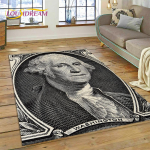 3D Rikas Dollar Euro Nael Raha Joonisfilm Vaip Magamistuppa Elutuppa Koju Diivani Kaunistus, Laste Suur Dekoratsioon P&otilde;randamatt 160cm x 230cm