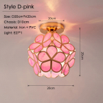 P&otilde;hjamaade Modernsed LED Laevalgustid Lamp Akr&uuml;&uuml;l Kroonleht Lamedad Loft Uuring Vahek&auml;ik Koridor R&otilde;du L&uuml;hter Sisevalgustus lustre Warm white