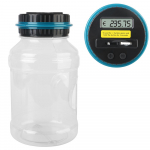 Suur mahutavus USD jaoks EURO Raha M&uuml;ndid S&auml;ilituskarp M&uuml;ntide S&auml;&auml;stukarp Purk Digitaalne LCD Loendamine Elektrooniline Loendamine Hossupanga lastele T&auml;iskasvanutele Kingitused Euro