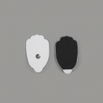 Non-woven hand-type physiotherapy electrode pads 3.5 button pitch gel massage patches physiotherapy apparatus accessories