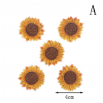 5 tk p&auml;evalille&otilde;mmelda/triikida tikitud plaaster isetehtud k&auml;sit&ouml;&ouml;riiete aplikatsioon A