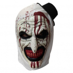 Halloweeni klouni n&auml;opadi, lateks, pehme verega kost&uuml;&uuml;m, t&auml;iskasvanutele m&otilde;eldud hirmutav n&auml;opadi Cosplay peo aksessuaarid