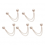 5 tk Magnetilised r&otilde;ivaklambrid P&uuml;kste&auml;&auml;re Magnetid Lukk koos ketiga Mitmeotstarbelised r&otilde;ivakinnitused Magnetn&otilde;elad salli jaoks Kardigan Manseti all&auml;&auml;r