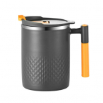 450 ml kohvikruus Lekkekindel laia suuga suure mahutavusega soojusisolatsiooniga roostevabast terasest joogitass kaanega majapidamistarbed 450ML