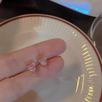 Suurep&auml;rased roosad tsirkoonist kaark&otilde;rvar&otilde;ngad, romantilised s&uuml;damega k&otilde;rvar&otilde;ngad naistele pulmapeole s&otilde;brap&auml;eva ehted kingitused