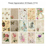 30 lehte komplekti kohta Retro-stiilis p&auml;evik Ajaleht Dekoorkleebised V&auml;ljal&otilde;igete raamatu ajakiri Kawaii kleebised DIY s&uuml;learvuti kirjatarvete kleebised