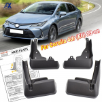 Komplekt Toyota Corolla E210 4-ukselise sedaani sedaani eesmised tagumised auto poriklapid pritsmekaitsed porikaitsed