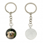 Griffon Bruxellois, Brussels Griffon - keychain in a box, own photo, keychain pendant from Art-Dog brand