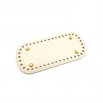 Ovaalse kujuga Pu-koti p&otilde;hi kootud koti jaoks Heegeldatud kotid K&auml;ekottid Kulumiskindel vastupidav kotip&otilde;hi koos neetkoti tarvikutega