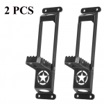Ukse hingede astme pedaal Jeep Wranglerile JK JKU JL Unlimited Gladiators JT 2007-2024 autouste metallist astmeplaadi tarvikud