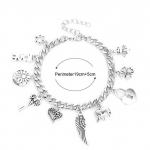 Vintage h&otilde;bedase v&auml;rviga isetehtud elevant s&uuml;dameluku v&otilde;ti k&auml;ev&otilde;ru lille t&auml;he tiivad moe ripats v&otilde;lu k&auml;ev&otilde;ru meestele, naistele