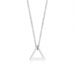 Vnoxi kuusnurksed ripatsiga kaelakeed meestele, geomeetriline Trangle Square Cubic Boy kaelakee, punkroki klassikaline lihtne kaelarihm