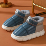 Kodused puuvillased kingad, siseruumides kasutamiseks m&otilde;eldud paksu tallaga veekindlad nahast puuvillased kingad, kuhjatud ja paksendatud kodujalatsid, mida saab kanda v&auml;ljas 40-41 oranž