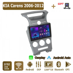 Android Carplay autoraadio KIA Carensile 2006-2012 Multimeediam&auml;ngija peaseade Stereo GPS-navigatsioon BT WIFI 4+64GB 2+32GB,A