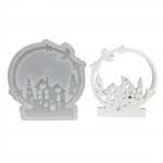 J&otilde;ulupuu ja maja k&uuml;&uuml;nlahoidja vormid K&uuml;&uuml;nlajalgade vormid Teek&uuml;&uuml;nalde k&uuml;&uuml;nlahoidja silikoonvormid lauakaunistused