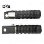 1 paari mootorratta pedaal universaalne libisemisvastane lihtne paigaldus, mugav kerge modifikatsiooniga mootorratta pedaal must