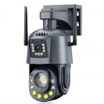 Uus Wifi kaamera HD 6MP PTZ 50X suum kahesuunaline heli v&auml;rviline &ouml;&ouml;n&auml;gemine v&auml;listingimustes veekindel CCTV valve turvaline Wi-Fi IP kaamera 6MP Camera