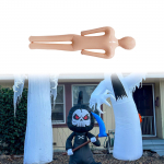 Inflatable Mannequin Body Props Lifelike Blows up Cosplay Dummy Fake DIY Halloween Prop