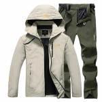 Kevad-s&uuml;gis veekindel tuulekindel kalastus&uuml;likonna komplekt &otilde;huke kapuutsiga kalastusjope hingav kiiresti kuivav kalastusriided M